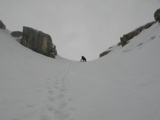 canale di accesso alle laste superiori