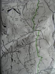tracciato della via