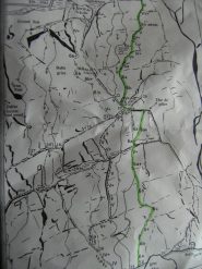 tracciato della via