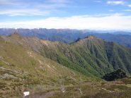 la cresta dal Gavala al Bec d'Ovaga