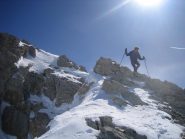 il tratto finale della cresta