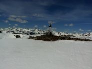 Arrivo sulla vetta della Fauniera