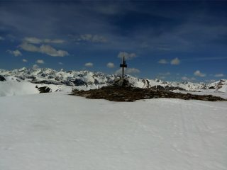 Arrivo sulla vetta della Fauniera
