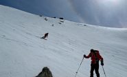 In discesa sotto il passo Luisas