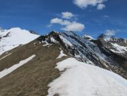 La dorsale verso il Muretto