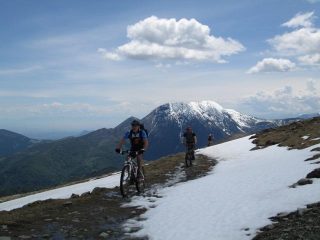 arrivo al colle