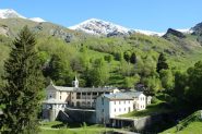 subito dopo la partenza,visuale del santuario