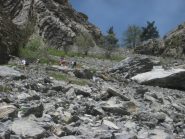 salita alla gola dell'Incisa 