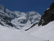 il versante nord al nostro ritorno