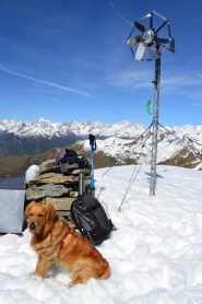 l'antiestetica vetta del Monte Vaccarezza