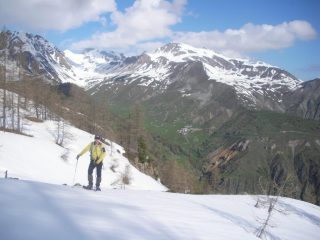 Finalmente si inizia a vedere un po' di neve..