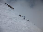 partenza dalla cima