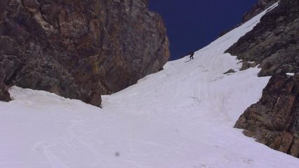 canale di discesa per la fous