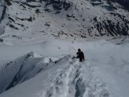Arrivo in cima