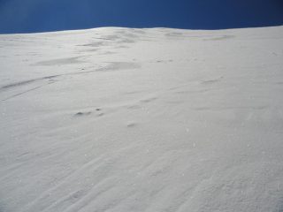 tre quarti di discesa così oggi!