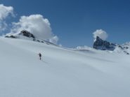 Salita verso il Pic de Caramantran