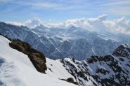 panorama e nuvole in arrivo