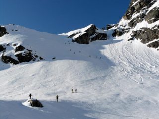 Salita alla sella 2720