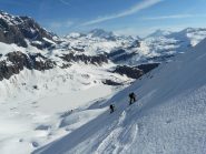 In arrivo alla sella 2720