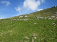 Arrivo all'Alpe Giua inferiore
