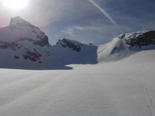 Verso il pendio finale