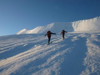 le belle pareti innevate