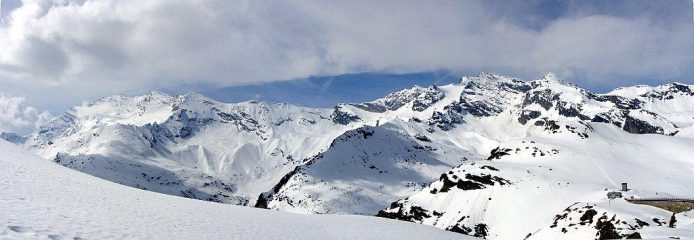 panorama verso la cima del carro