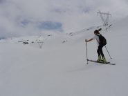 sui pendii vicino al colle del nivolet