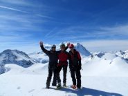Cima pianeggiante ideale come pista di atterraggio