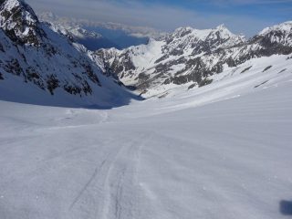 il vallone dal colle sassa