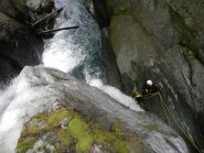 usare sempre il deviatore, o salto lungo dallo sperone centrale