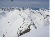 La Pointe de Neyzetz dall'Aigliere..
