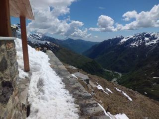 Verso valle