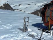 quel che resta della croce di vetta del Faraut