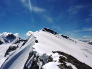 cresta verso il monte Reghetta