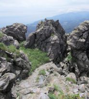 Sentiero di discesa dal Martin