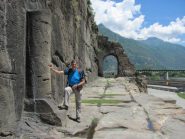 Donnas Strada Romana delle Gallie