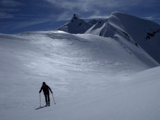 Verso la Sella dell'Albaron