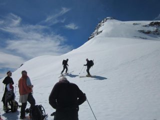 gruppetto sul colle