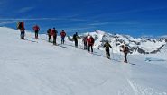 Carro e Aiguille Rousse sempre di fronte a noi