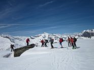 gruppo in discesa