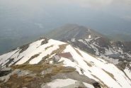 rifugio Mombarone con la cresta del ritorno