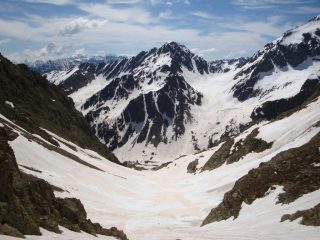 Tratto finale di salita al passo