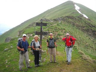 passo fronte' e cima Garlenda 2100mt.