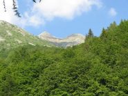 la Bisalta sullo sfondo a sx.