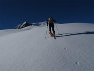 Bella neve sui pendii superiori