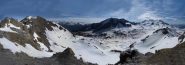 Il Pic Foreant alpinistico (a sinistra), il lac Foreant ed il Pain de Sucre