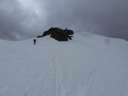 Arrivo alla Sella d'Asti