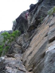 lo strapiombo di L.8  