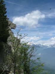 appena orima della vetta